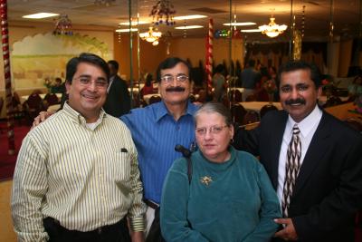 Kamal, Harish, Sylvia Chappell and Ravi