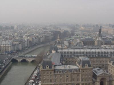 Notre Dame - The River Seine, Again