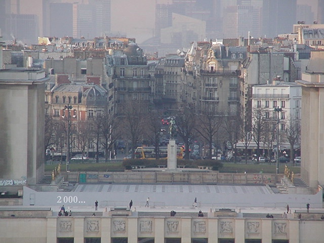 Eiffel Tower - Le Trocadero , Detail