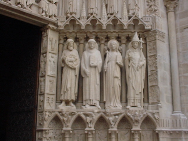 Notre Dame - Entrance Right