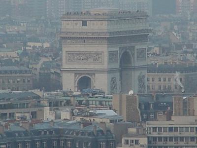 Eiffel Tower, Level 1 - L'Arc de Triomphe