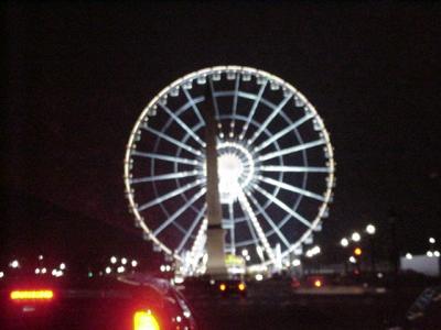 Odelisk and Ferris Wheel