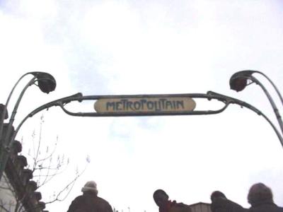 Old-Fashion "Metro" Entrance
