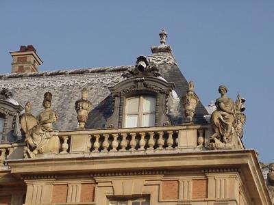 Versailles - Palace Center Right Detail 2