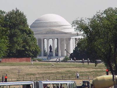 Jefferson Memorial - Seen from White House