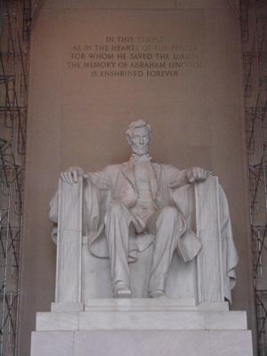 Lincoln Memorial Interior - Lincoln