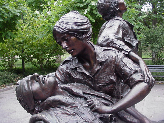 Vietnam Memorial - Nurses Detail