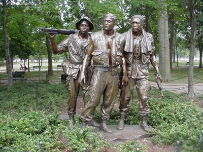 Vietnam Memorial - Troops