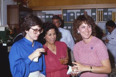 Karen Iler-Kirk, Julie Graham, and Judy Brimacombe
