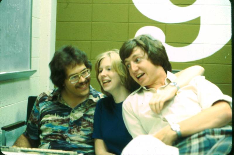 Tom Chappell, Karen Reynolds and Curt Welch, 1978