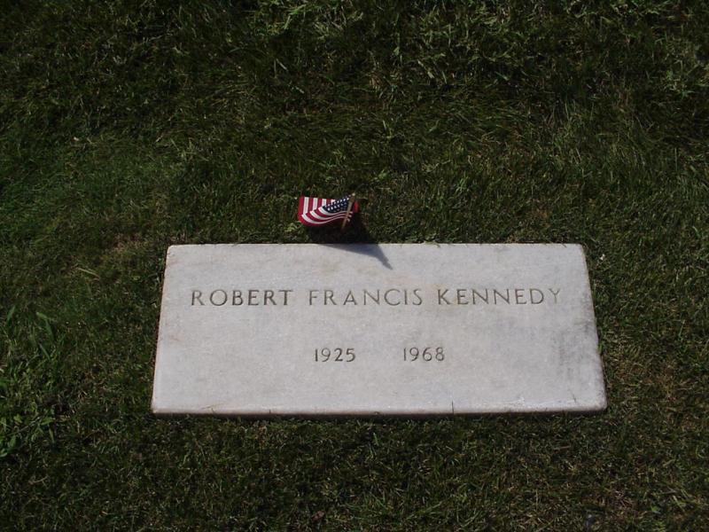 RFK Grave Plaque