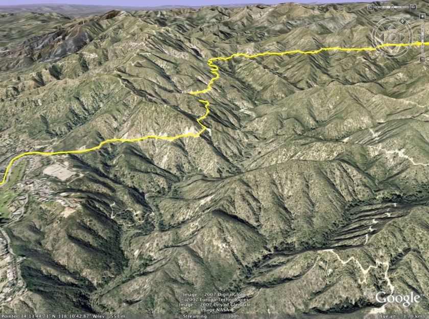 A 10-Mile Downhill on Angeles Crest to La Cañada